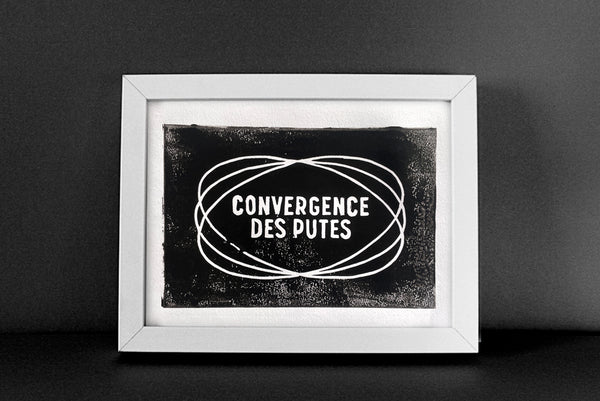 Affiche A4 Convergence des p*tes