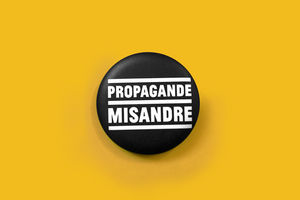 badge propagande misandre
