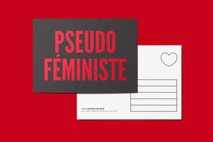 Stickers féministe de merde