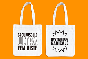 Totebag féministe de merde