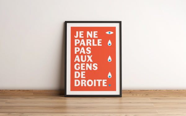 Duo d'affiches gauchistes
