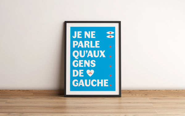 Duo d'affiches gauchistes