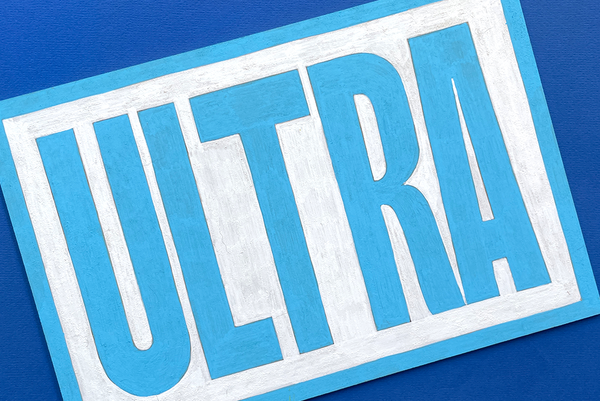 Plaque Ultra peinte à la main