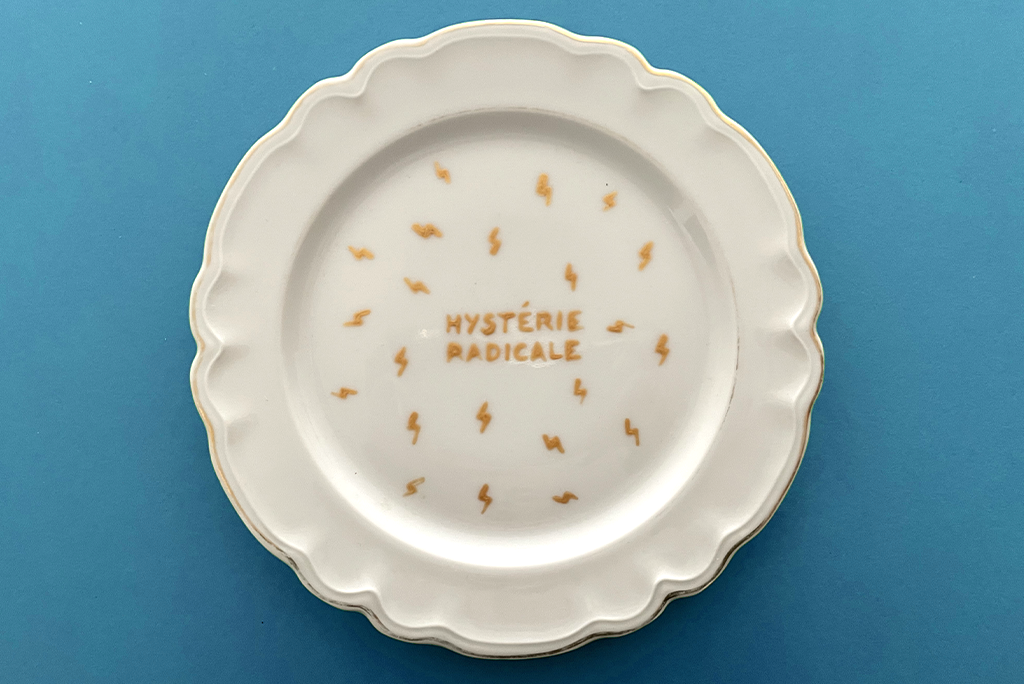 Assiette Hystérie Radicale