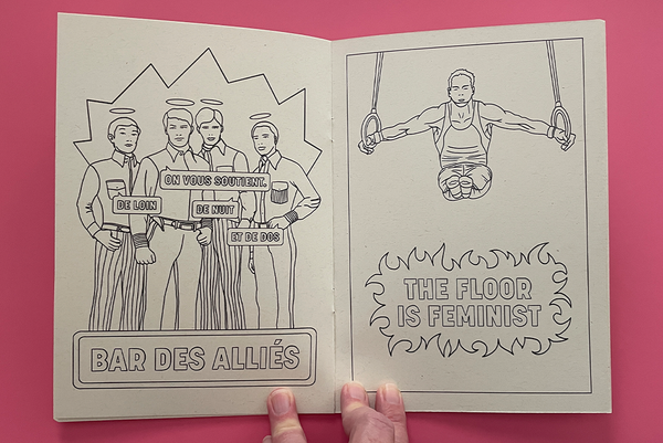 coloriage hommes feministes