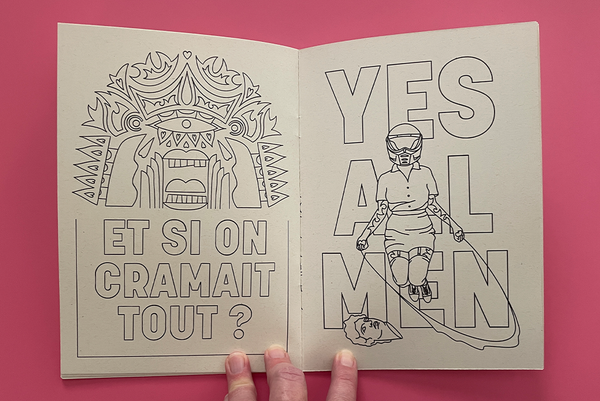 cahier de coloriages en colere