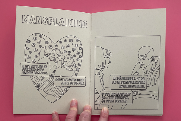 coloriage mansplaining