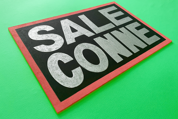 Plaque Sale Conne peinte à la main 02