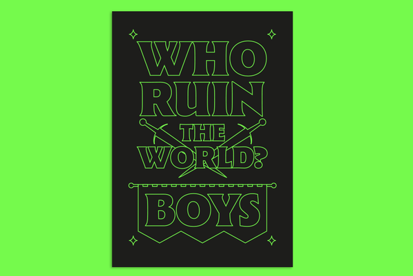 affiche who ruin the world beyonce