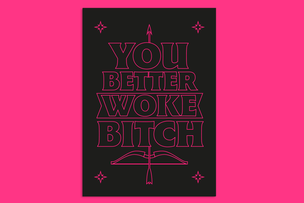 you better woke, britney affiche