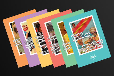 cartes postales féministes