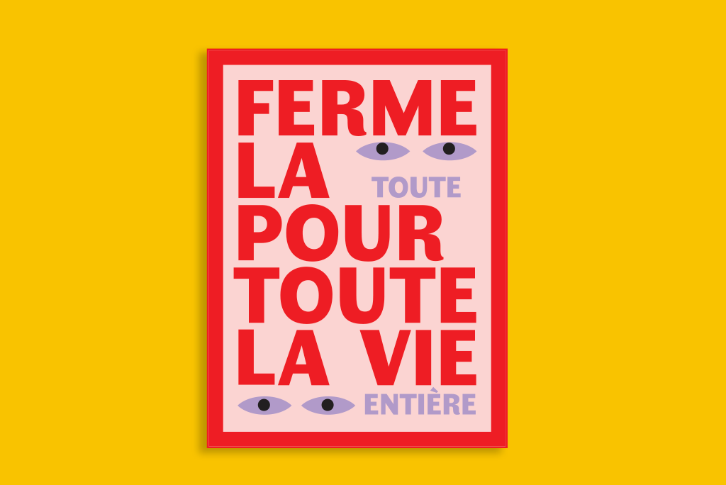 Affiche Ferme la pour toute la vie