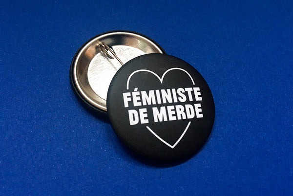 épingle feminisme à la con