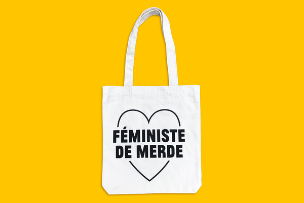 totebag féministe de merde mauvaise compagnie